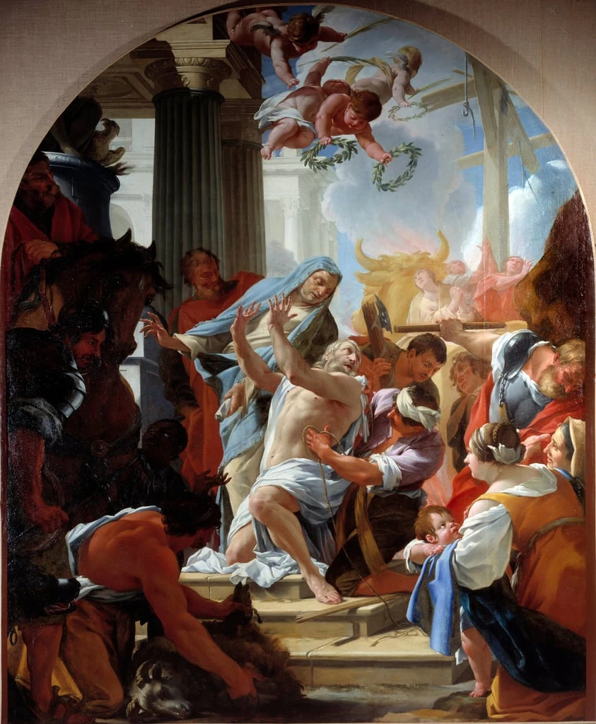 Il martirio di Sant'Eustachio e la sua famiglia - Parigi, Eglise Saint Eustache